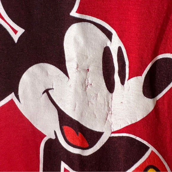 Vintage Single Stitch Mickey Mouse Tee - Picture 3 of 5